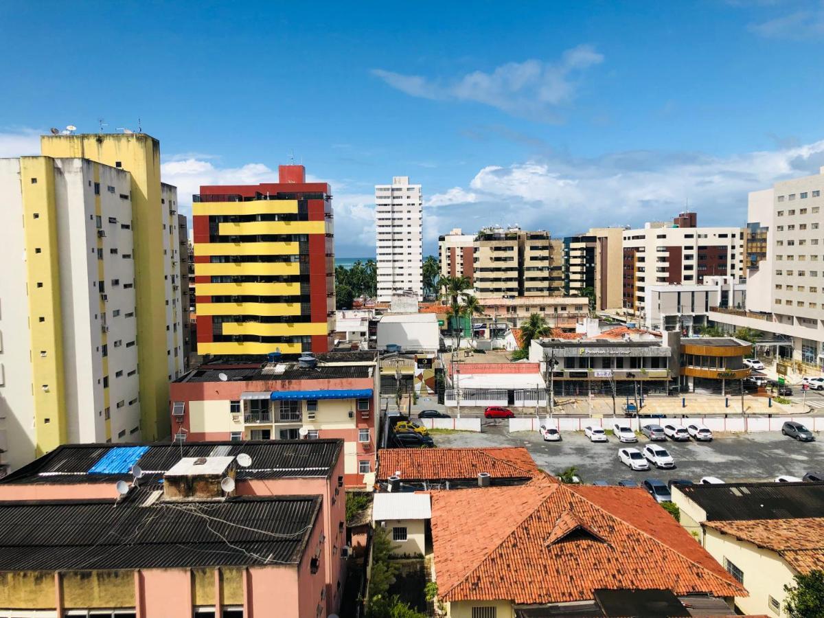 Praia De Ponta Verde Em Frente Ao Tropico Hotel Com Garagem, Wi-Fi, Lavadora - Apto703 Maceió المظهر الخارجي الصورة